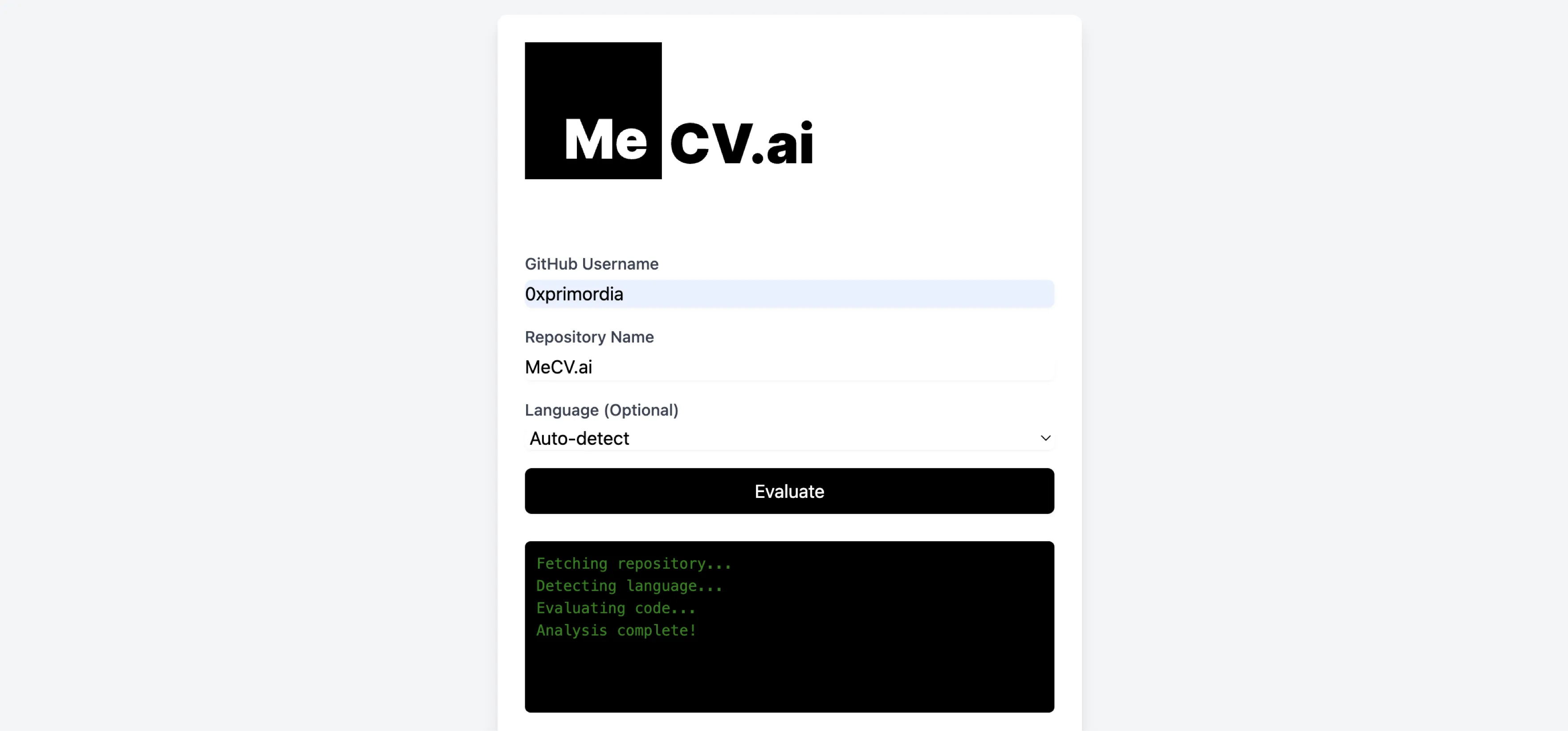 MeCV.ai